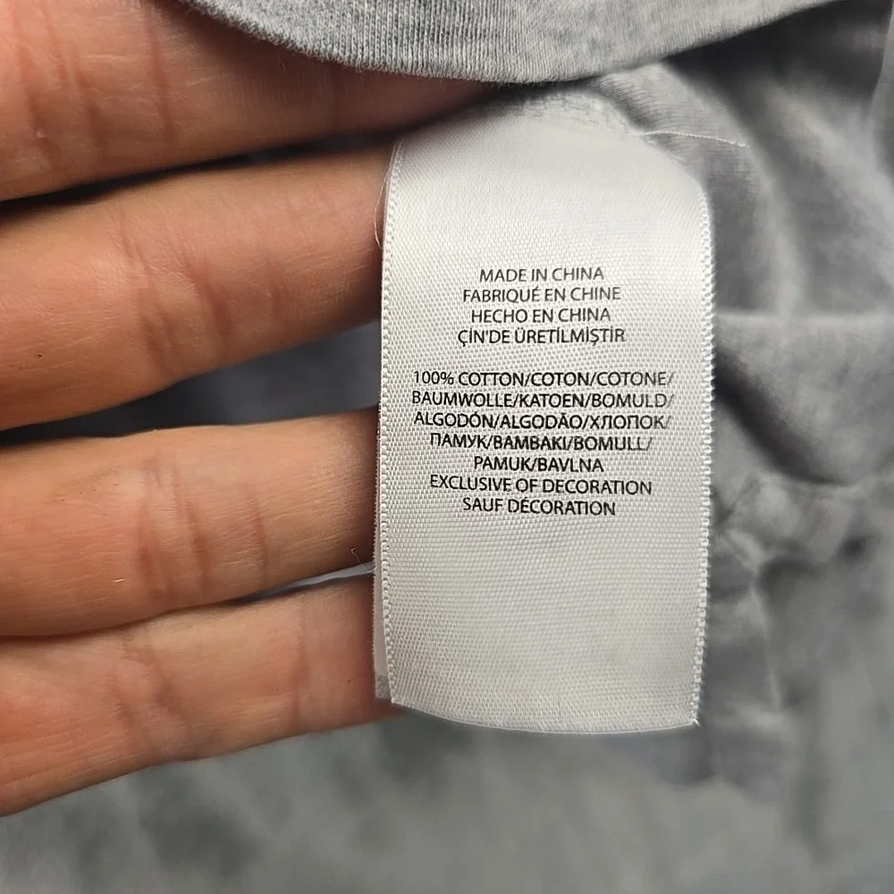 Polo‎ Ralph Lauren Shirt Mens 2XL Gray Pony Rugby Golf Classic Fit Long Sleeve